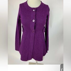Banana Republic Deep Purple Cardigan💜
